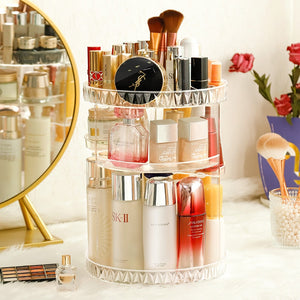 360 Degree Rotation Make Up Organizer