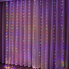 Load image into Gallery viewer, Christmas Lights Curtain
