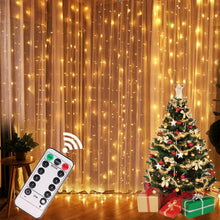 Load image into Gallery viewer, Christmas Lights Curtain
